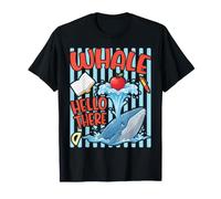 Whale Hello There Whale Classroom Benvenuto Studente Insegnante Maglietta