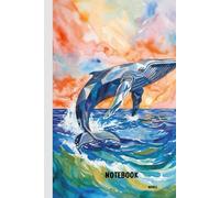 Whale Notebook: A5 Lined Journal (6x9) - 100 Pages - Gift for Ocean Lovers - Marine Wildlife Diary