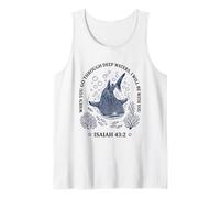 Whale Shark Isaia 43:2 Fede nelle acque Profonde Canotta