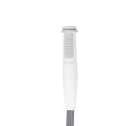 Whale Twist Mk2 - Doccetta Integrata Originale, con Regolazione della Temperatura e del Flusso da Polso, doccetta e alloggiamento Bianchi, con Tubo Flessibile Resistente ai segni, Colore Bianco