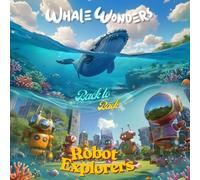 Whale Wonders and Robot Explorer: Two Educational Story in 1 Book