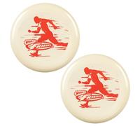 Wham-O Frisbee all Sport Disc 140g, 25.02cm, Impugnatura Resistente e Antiscivolo per Giochi all'aperto, Perfetto per Gli Sport di Squadra e Il Divertimento in Famiglia (81116-V1-2PACK)