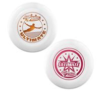 Wham-O Frisbee Disco Volante Ufficiale Ultimate 175g, 27.31cm, Allenamento Professionale, per competizioni e Divertimento all'aperto -2 Pack