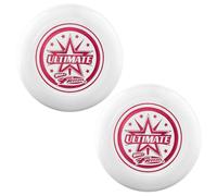 Wham-O Frisbee Disco Volante Ufficiale Ultimate 175g, 27.31cm, Allenamento Professionale, per competizioni e Divertimento all'aperto -2 Pack