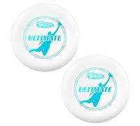 Wham-O Frisbee Disco Volante Ufficiale Ultimate 175g, 27.31cm, Allenamento Professionale, per competizioni e Divertimento all'aperto -2 Pack