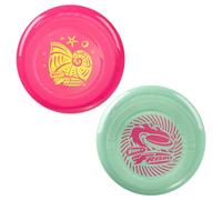 Wham-O Frisbee Go 2 Pack Dischi Volanti, Set di 22.86 cm Leggeri e Colorati per Principianti Bambini Ragazzi e Ragazze dai 5+ Anni, Gioco da Esterno per Spiaggia, Parco e Giardino - 70g