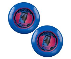 Wham-O Frisbee Pesante da 200 g, Disco a Lunga Distanza e Resistente da 27.94 cm per Le attività all'aperto, Volo Stabile per Il Divertimento della Famiglia - Confezione da 2 Pezzi