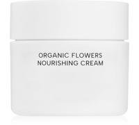 WHAMISA Organic Flowers Nourishing Cream crema nutriente viso con effetto liftante e rinforzante 50 ml