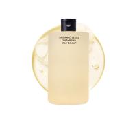 Whamisa Shampoo ai semi BIOLOGICI per cuoio capelluto secco, delicato, rinfrescante, nutriente, idratante, pH basso, ammorbidisce i capelli, 17,2 fl. once/510 ml