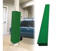 WhamtL Imbottitura del Palo Rivestimento Autoadesivo per Pali da Garage, Cuscino Antiurto per Pali da Seminterrato Alto 183 cm per Pali da 8-25 cm(Green,4x4in(10x10cm))