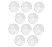 WHAMVOX 10 pezzi Protezioni Angolari Tavolo in Morbido Trasparente Paraspigoli Antiurto per Mobili e Pareti Sicurezza Facili da Installare