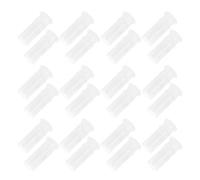 WHAMVOX 100 Pezzi Fischietti per Giocattoli in Plastica Cigolio Inserti di Ricambio per Palline di Peluche Accessori per Riparazione Giocattoli per Cani e Suono Acuto e Resistente per