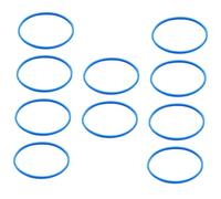 WHAMVOX 10pezzi Anello Protezione Gomma Per Microfono Wireless Accessorio Per Microfoniche Compatibile Con Shure Betaa Colore Blu