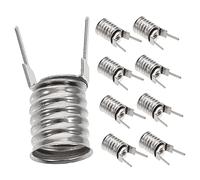 WHAMVOX 10pezzi Base Portalampada Vite Di Attacco Per Lampada Per Spie Luminose e Luminose Supporto Vite Per Piccole Luci Adattatore Per Lampada