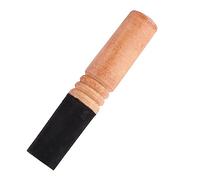 WHAMVOX 1pezzi Mallet Per Buddha Sound Bowl e Pelle Accessorio Artigianale Per Campane Tibetane Dimensione Media Per Yoga e Meditazione