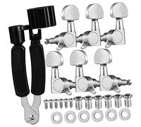 WHAMVOX 1Set Piroli Accordatura per Chitarra con Accessorio Pratico per Avvolgicorda Facile Installazione e Precisione per Sintonizzazione Professionale