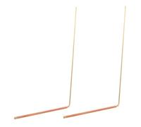 WHAMVOX 2 Bacchette da Rabdomante in Ottone Ad Alta Precisione Strumento di Rabdomanzia per La Ricerca di Tesori Dacqua