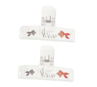 WHAMVOX 2 Pezzi Clip Trasparente per Spartiti in Acrilico Fermapagine Antiscivolo per Supporto per Musicali su Pianoforte Violino e Guzheng Design Carino e Versatile per Pratica