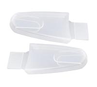 WHAMVOX 2 Pezzi Custodia Protettiva per Cesoie da Giardino in Plastica Trasparente Leggera e Resistente per Forbici da Potatura Custodia per Attrezzi da Giardino e Parrucchiere