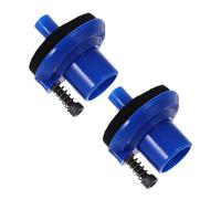 WHAMVOX 2 pezzi Supporto Hi-hat con Pastiglia a Ghiera Sostegno Piatti Batteria Feltro Blu Interno per Batteristi Facile da Installare e Migliora Qualità Suono