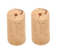 WHAMVOX 2 Pezzi Tappi in Sughero Naturale per Flauto Accessori Resistenti e Sicuri per Riparazione Strumenti Musicali in Legno Kit di Ricambio per Flautisti