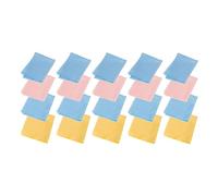 WHAMVOX 20pezzi Panno in Microfibra Per Pulizia Strumenti Musicali Morbido e Multiuso Senza Pelucchi Riutilizzabile Adatto Per Chitarra e Superfici Varie