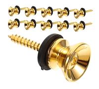 WHAMVOX 20sets Perni Per Chitarra Elettrica e Fibbia Con Gasket e Tracolla Per Chitarra e