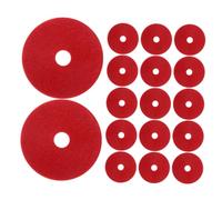 WHAMVOX 24 Pezzi Doppio per Piatti Batteria Protezione Antivibrazione per Hardware Cymbal Accessori Resistenti per Qualità Sonora