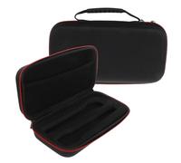 WHAMVOX 2pezzi Borsa Portatile Per Microfono Con Cerniera Custodia Antiurto Per Due Microfoni Sacchetto Da Viaggio Leggero e Compatto Per Microfoni Maneggevoli e Wireless