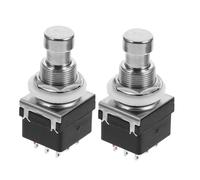 WHAMVOX 2pezzi Pedali Piede Per Effetti Elettrici Per Chitarra Facile Da Usare e Compatibile Con Diverse Marche Costruzione Resistente Per Prestazioni Casa e Palcoscenico