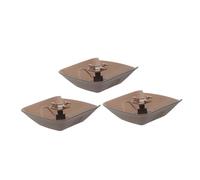 WHAMVOX 3 Pezzi Ciotola Per Olio Per Raccoglitore Per Coppa Per Olio Per Raccoglitore Per Per Vassoio Per