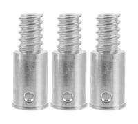 WHAMVOX 3 Punte Adattatrici Filettate in Lega di Alluminio da 19 Mm per Manico di Scopa e Aste Telescopiche, Connettori Resistenti per Sostituzione e Regolazione Lunghezza, Accessori