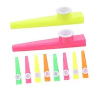 WHAMVOX 36 pezzi Kazoo per Strumenti Musicali Colorati Facile da Usare e Sicuro Ottimo per Apprendere e Divertirsi Feste e Giochi Musicali