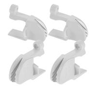 WHAMVOX 4 Pezzi Clip Parabordo Regolabili per Barche Ganci di Fissaggio Rapido per Parabordi e Ormeggio Supporti Resistenti per Pontoon e Uso Marino Protezione Antiurto Facile da