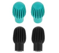 WHAMVOX 4 Pezzi Copertura silenziosa per bacchette maniche della testa della bacchetta punte delle bacchette per percussioni smorzatore per protettore per percussioni