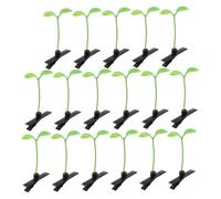 WHAMVOX 40 pezzi Fermagli Capelli Piccoli Forma di Germoglio di Fagiolo Clip Leggere e Resistenti per Bambine e Ragazze Accessori Capelli Carini per Feste e Uso Quotidiano