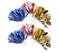 WHAMVOX 6 Pezzi Bomboniere per Feste di Sport di Squadra di Plastica per Cheerleader Porta PON PON Articoli per Lo Spirito Scolastico per Cheerleader in