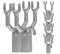 WHAMVOX 6 Pezzi Stecca per Albero in Lega di Alluminio Multi-Funzionale Supporto per Rami di Piante Diametri Diversi per Frutti e Spazi Esterni Decorativi