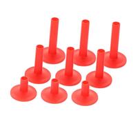 WHAMVOX 9pezzi Maniche per Piatti in Plastica per Batteria Forniture Durevoli per Strumenti Musicali Accessori di Ricambio per Percussioni