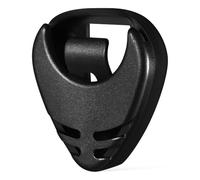 WHAMVOX ABS Porta Plettri per Chitarra e Ukulele Nero Adesivo | Guitar Pick, Organizer Plettri, Struttura a Molla, Anti Perdita, per Prove e Studio, Adatto a Bassisti