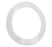 WHAMVOX Anello di Protezione Bianco per Pelle di Grancassa in Pet, Accessorio per Batteria Versatile Installazione Facile per Drumming e Vari Bassi