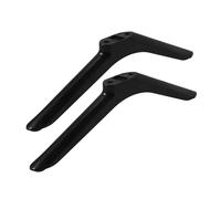 WHAMVOX Base Per Tv Da Tavolo Con Gambe Di Ricambio e Viti, Supporto Per Smart Tv Stabile Con Piedini Antiscivolo, Installazione Semplice Per Soggiorno e Ufficio