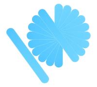 WHAMVOX Bastoncini Abbassalingua in Plastico Robusti Bordi Lisci e Arrotondati 10 Pezzi per Uso Medico e Artigianale in Ambito Clinico e Progetti Creativi