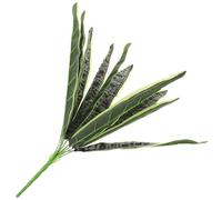 WHAMVOX Bonsai Artificiale di Sansevieria in Plastica Verde per Casa | Pianta Serpente Vera, Ornamenti Vegetali Artificiali, Piante Verdi Finte da Interno, Vaso per Bonsai