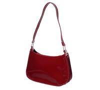 WHAMVOX Borsa Donna a Spalla Piccola in PU Rossa, Elegante e Leggera | Stile Minimal e Tinta Unita, per Appuntamenti e Lavoro, Tocco Comodo, Non Affatica la Spalla