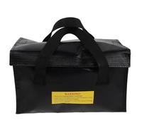 WHAMVOX Borsa ignifuga per batterie al litio, custodia di sicurezza resistente per batterie Lipo con protezione antideflagrante, organizer ignifugo per veicoli RC e gestione fai-da-te delle