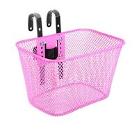 WHAMVOX Cestino Anteriore Bicicletta Ganci e Cinturino per Ragazze e Donne Accessorio Bici da Adulto Portapacchi Robusto per Manubrio per Shopping e Viaggi in Bicicletta