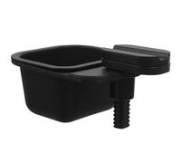 WHAMVOX Cestino Clip Scrivania in Riutilizzabile Contenitore Multifunzione per Rifiuti e Sundries Piccolo Bidone Porta e Nero per Ufficio e Casa