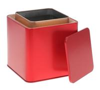 WHAMVOX Contenitore Decorativo in Ferro Sigillato per Frutta Secca e Chicchi di caffè, Barattolo Sigillato per Cucina Resistente e Pratico, Contenitore la Conservazione Alimentare