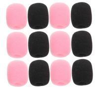 WHAMVOX Copertura in Schiuma per Microfono 30 Pezzi, Protezione per Microfoni Headset, Spugna Antigraffio, per Performance Sul Palco e Discorsi Pubblici